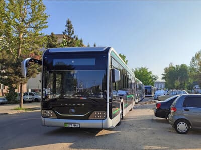 Tashkent officials admit insufficient number of charging stations for e-buses