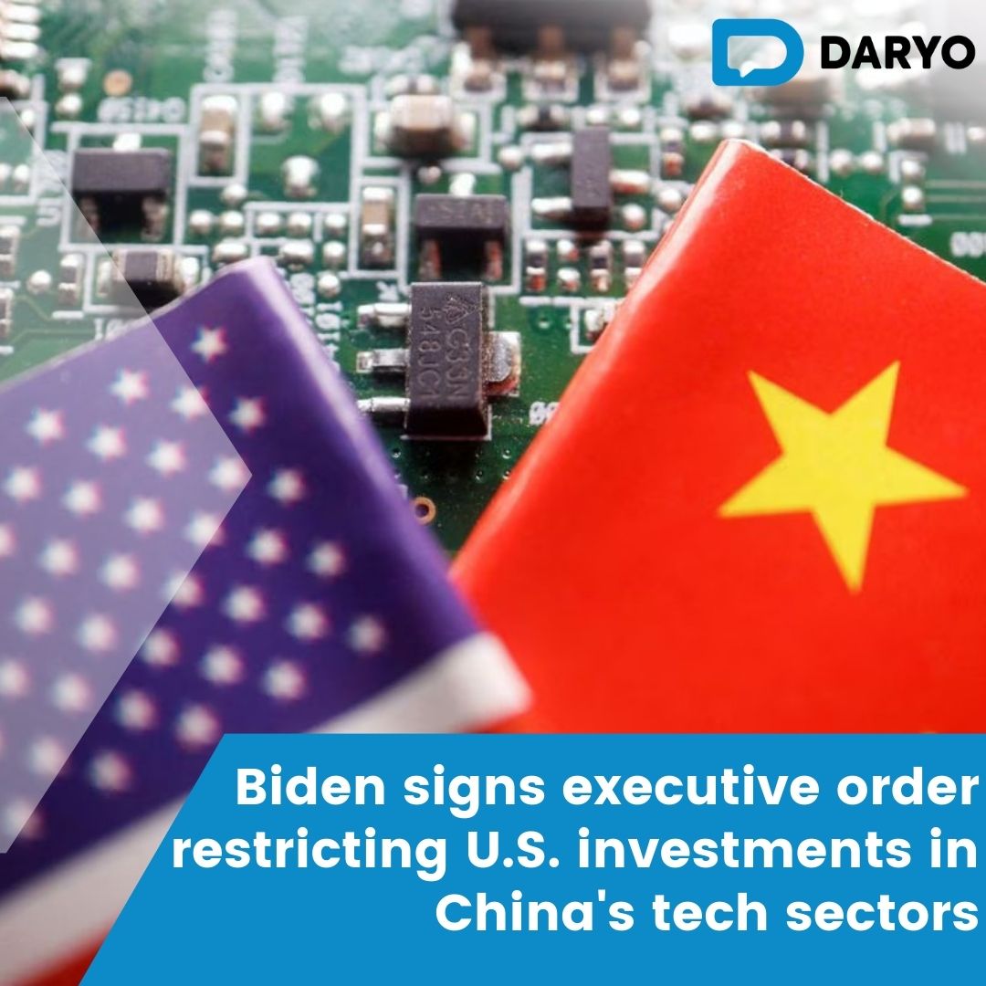 Biden Signs Executive Order Restricting U.S. Investments In China's ...