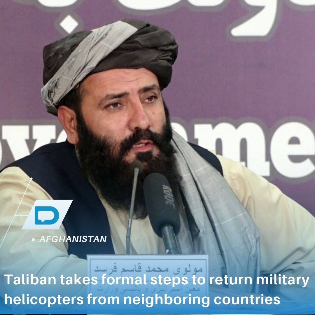 Taliban takes formal steps to return military helicopters from ...