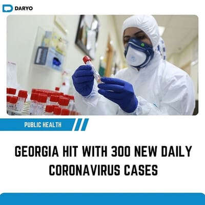 Georgia hit with 300 new daily coronavirus cases