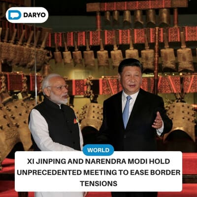 Xi Jinping and Narendra Modi hold unprecedented meeting to ease border tensions
