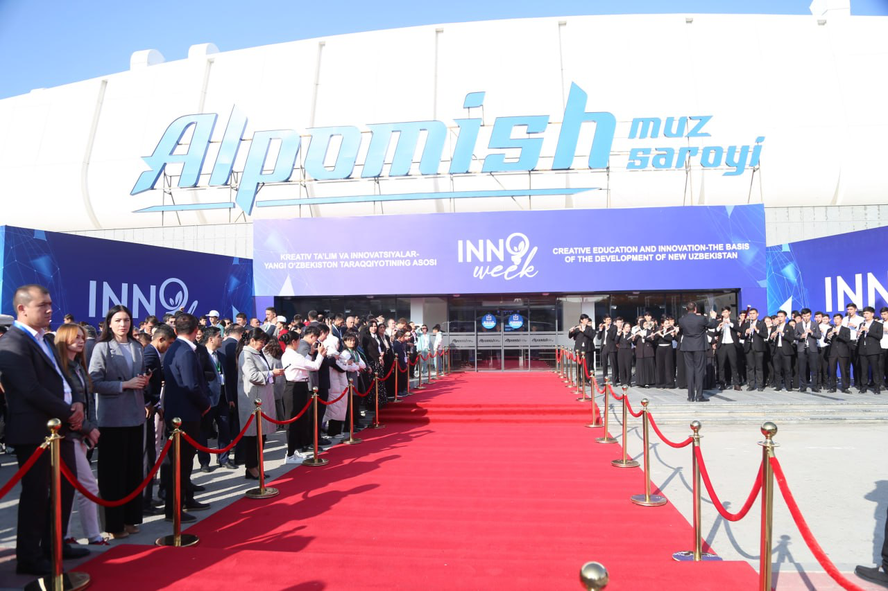 InnoWeek-2023: Uzbekistan's celebration of innovation and creativity kicks off at 'Alpomish' ice palace