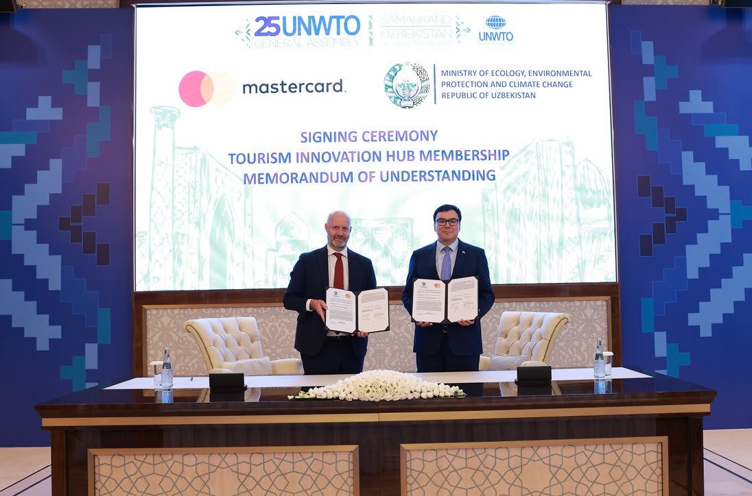  Uzbekistan partners with Mastercard to revolutionize tourism sector with 'Tourism Innovation Hub'