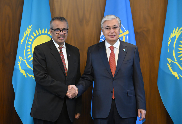 President Tokayev welcomes WHO leaders, reaffirms commitment to global health initiatives 