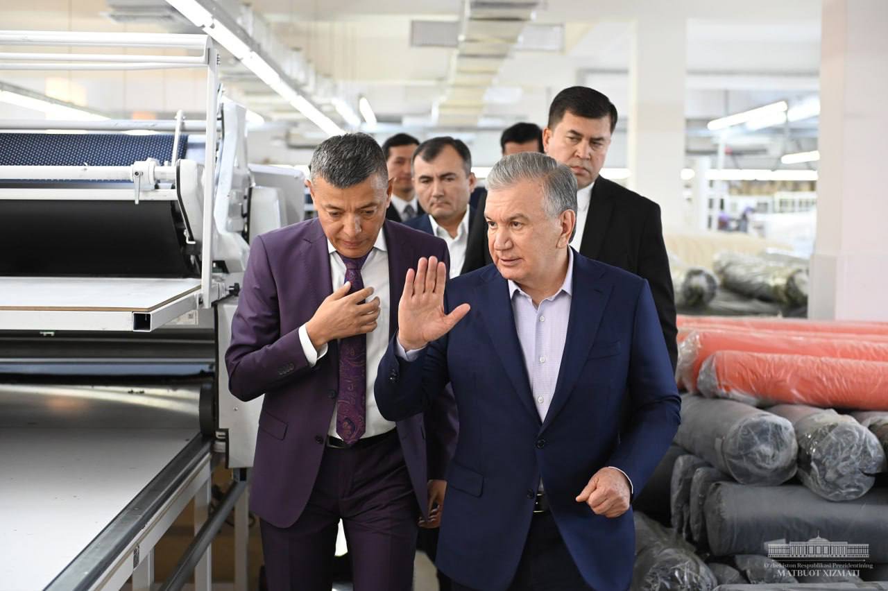 President Mirziyoyev's vision: empowering Kashkadarya through textile innovation, 500,000 jobs, and tourism expansion 