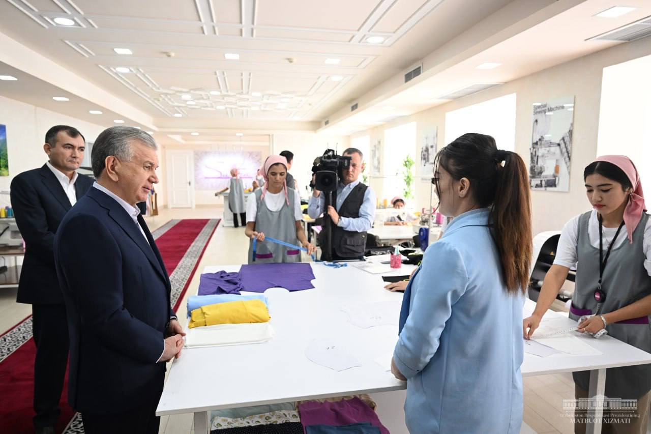 President Mirziyoyev's vision: empowering Kashkadarya through textile innovation, 500,000 jobs, and tourism expansion 