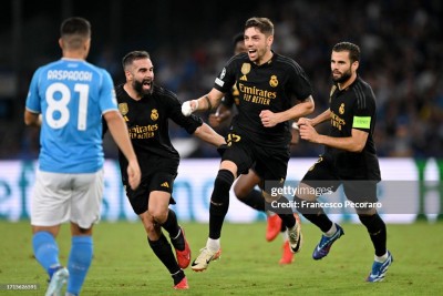 YCHL. “Real” 5 ta gol urilgan o‘yinda “Napoli”dan ustun keldi, “Manchester Yunayted” va “Arsenal”da mag‘lubiyat, “Bavariya”da qiyin g‘alaba (video)