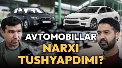 Avtomobillar narxi tushyaptimi? Mashina bozoridan reportaj 