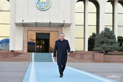 Shavkat Mirziyoyev Qashqadaryo viloyatiga jo‘nab ketdi 