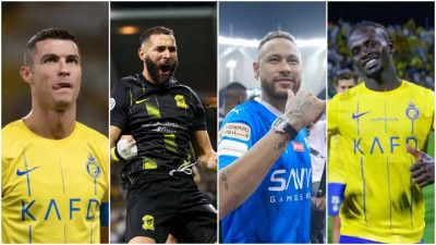 Neymar Saudiya chempionatidagi eng qimmat futbolchi, Ronaldu va Benzema kuchli o‘nlikda emas
