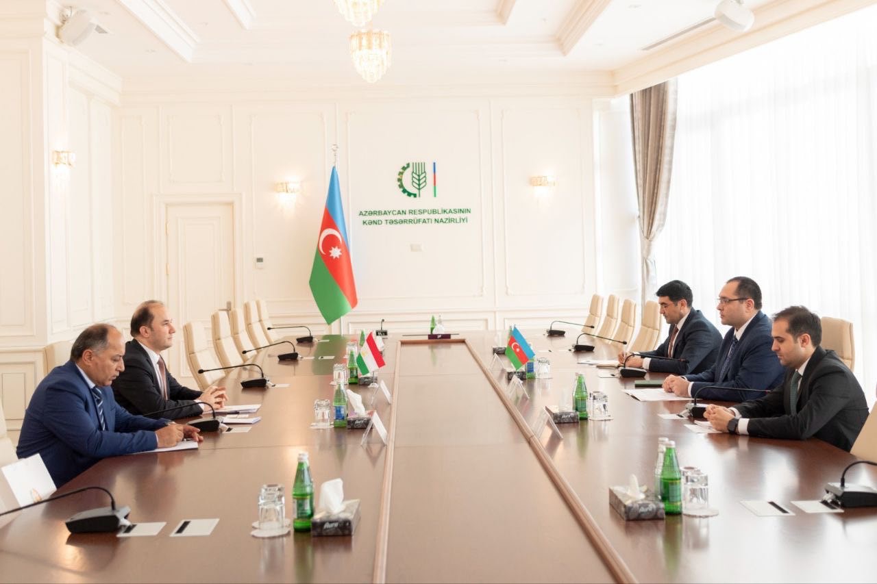 Azerbaijan and Tajikistan strengthen agricultural ties in diplomatic meeting 