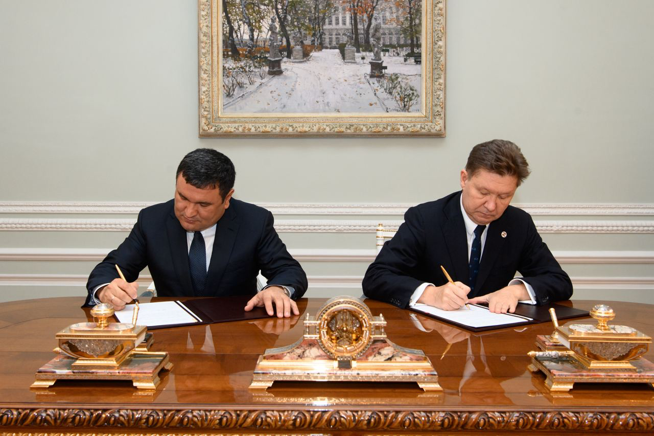 Uzbekistan strengthens cooperation with Gazprom in gas supply and transportation 