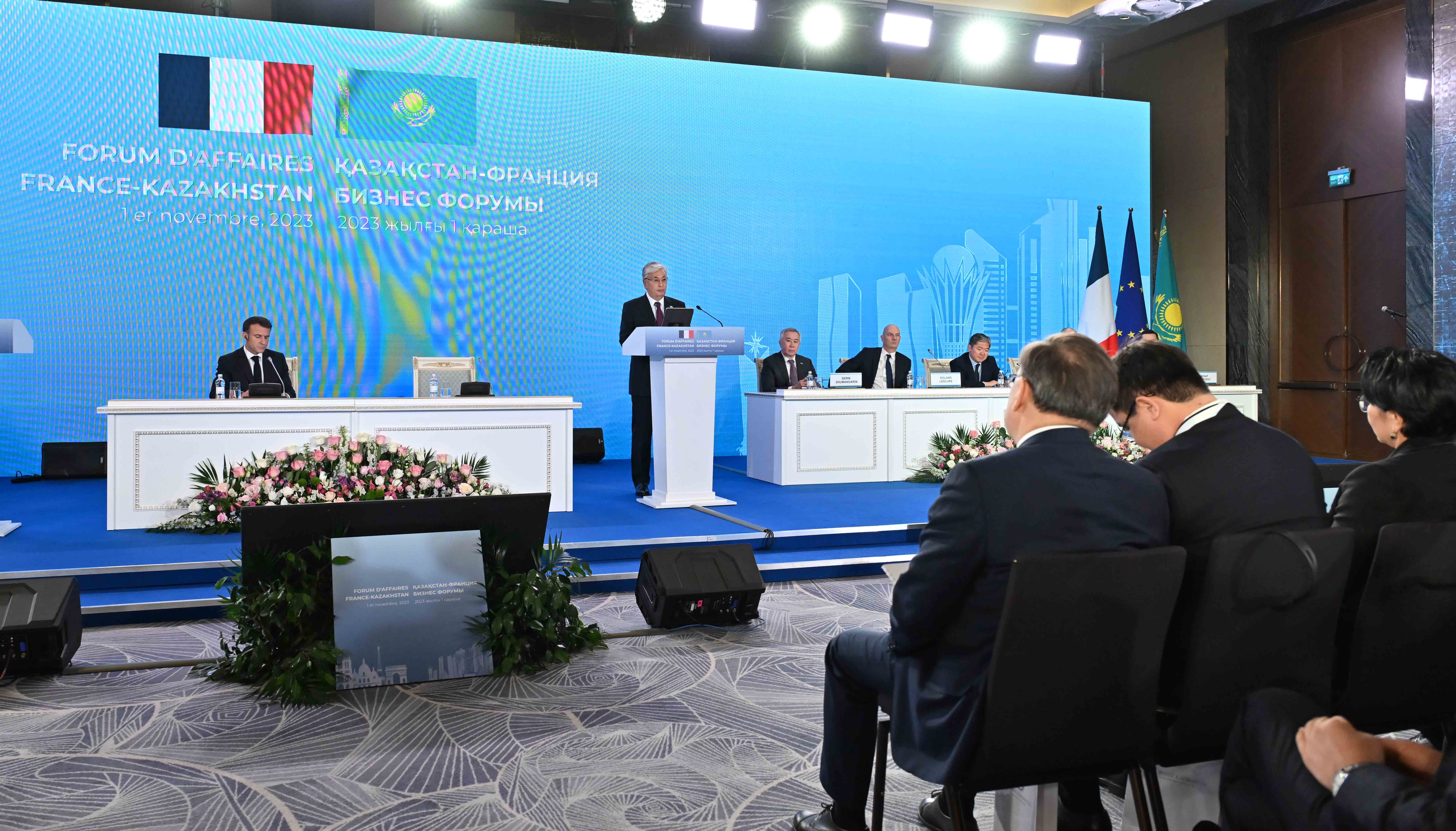 Kazakhstan and France strong economic collaboration with 4.7% growth and $19bn investment 