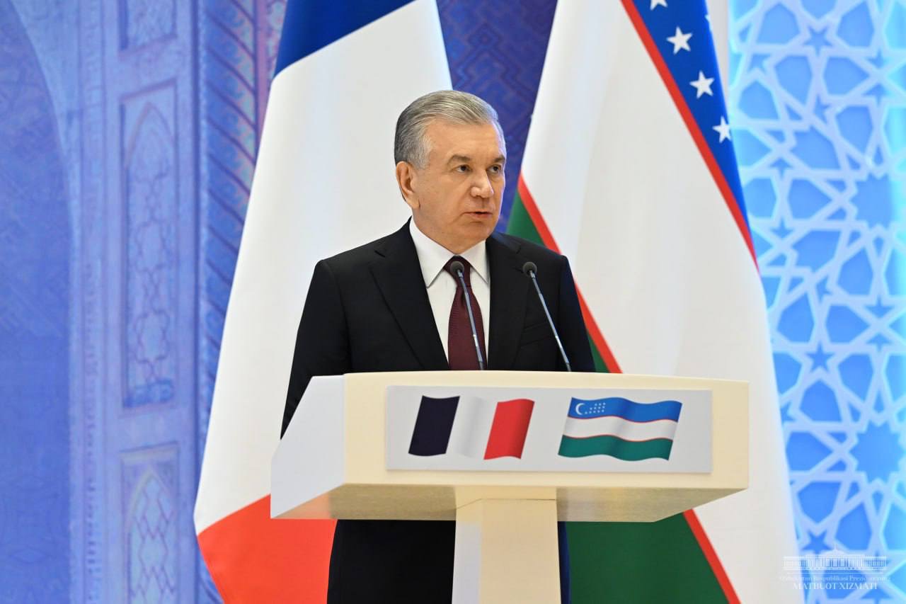 Uzbekistan and France forge economic bonds: President Macron's Samarkand visit spurs collaboration 