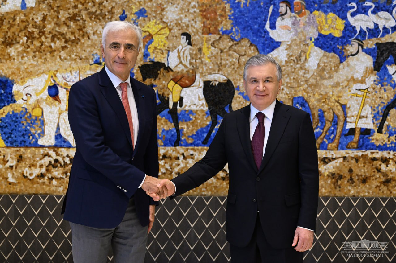 Chairman of Orano, Keod Ismen, met with President Mirziyoyev