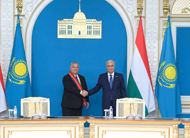 Kazakhstan honors Hungarian Prime Minister Viktor Orban with Order of Dostyk of first degree 