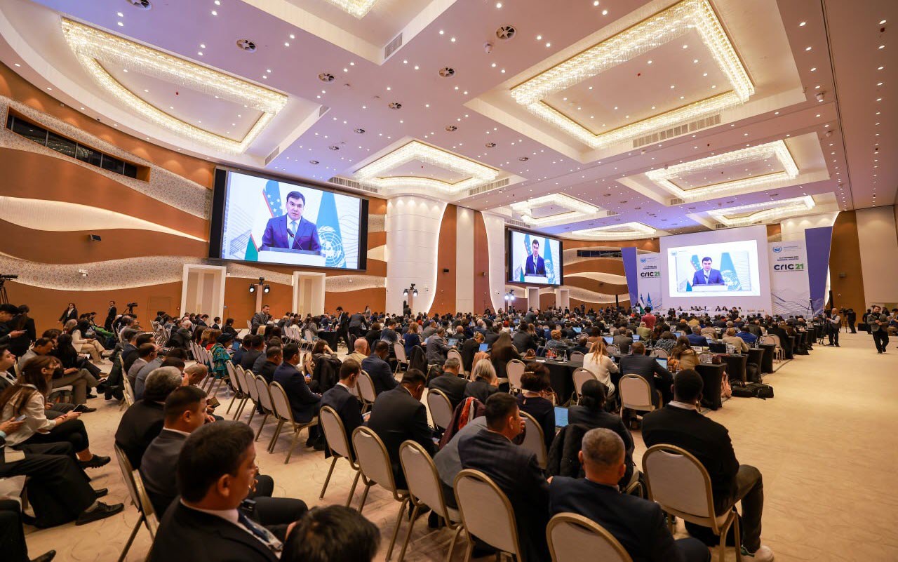 CRIC-21: Samarkand declaration spurs global action on land degradation - UNCCD session in Uzbekistan with 500 delegates