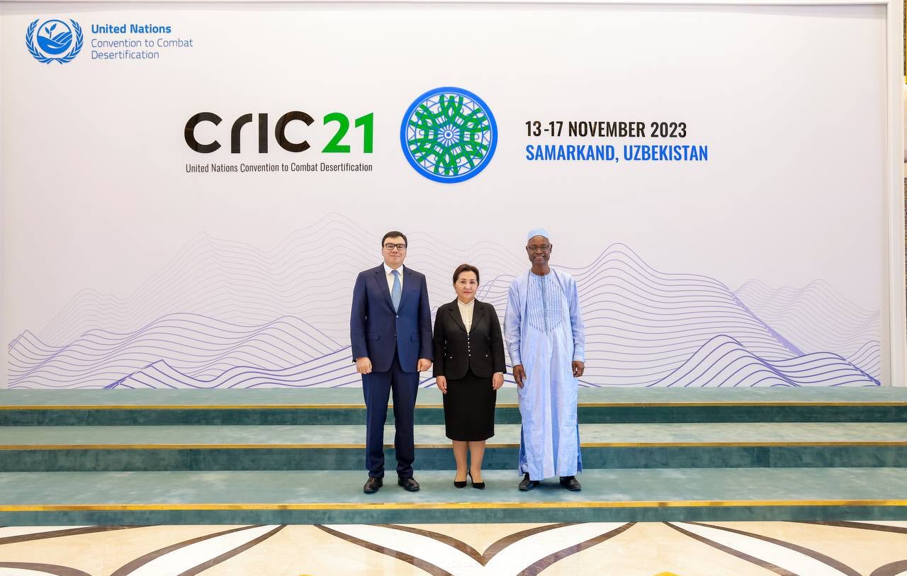 CRIC-21: Samarkand declaration spurs global action on land degradation - UNCCD session in Uzbekistan with 500 delegates