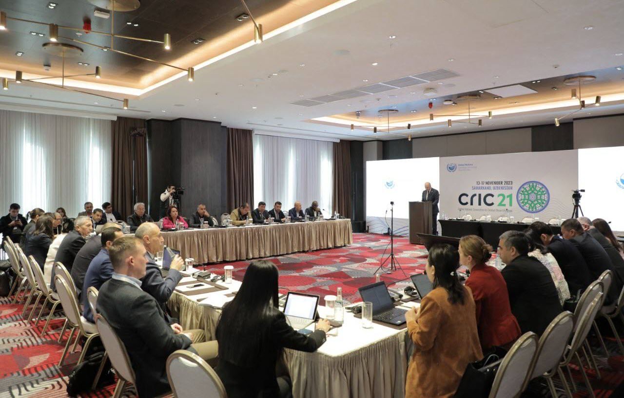 CRIC-21 success: UN Convention session in Samarkand, Uzbekistan tackles sand and dust storms 