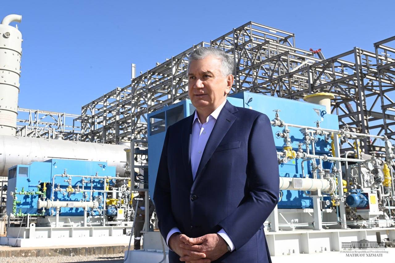 President Mirziyoyev inspects $2.9bn Boysun gas-chemical complex: 7,000 jobs and economic boost for Uzbekistan 