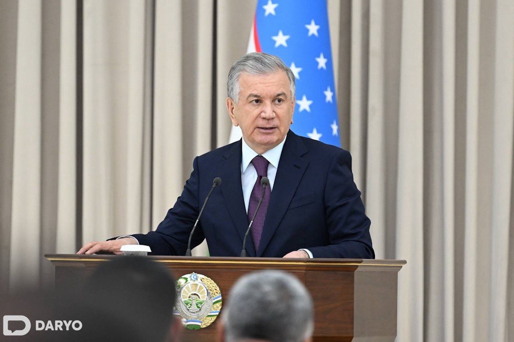 “Water is not free," declares President Shavkat Mirziyoyev  