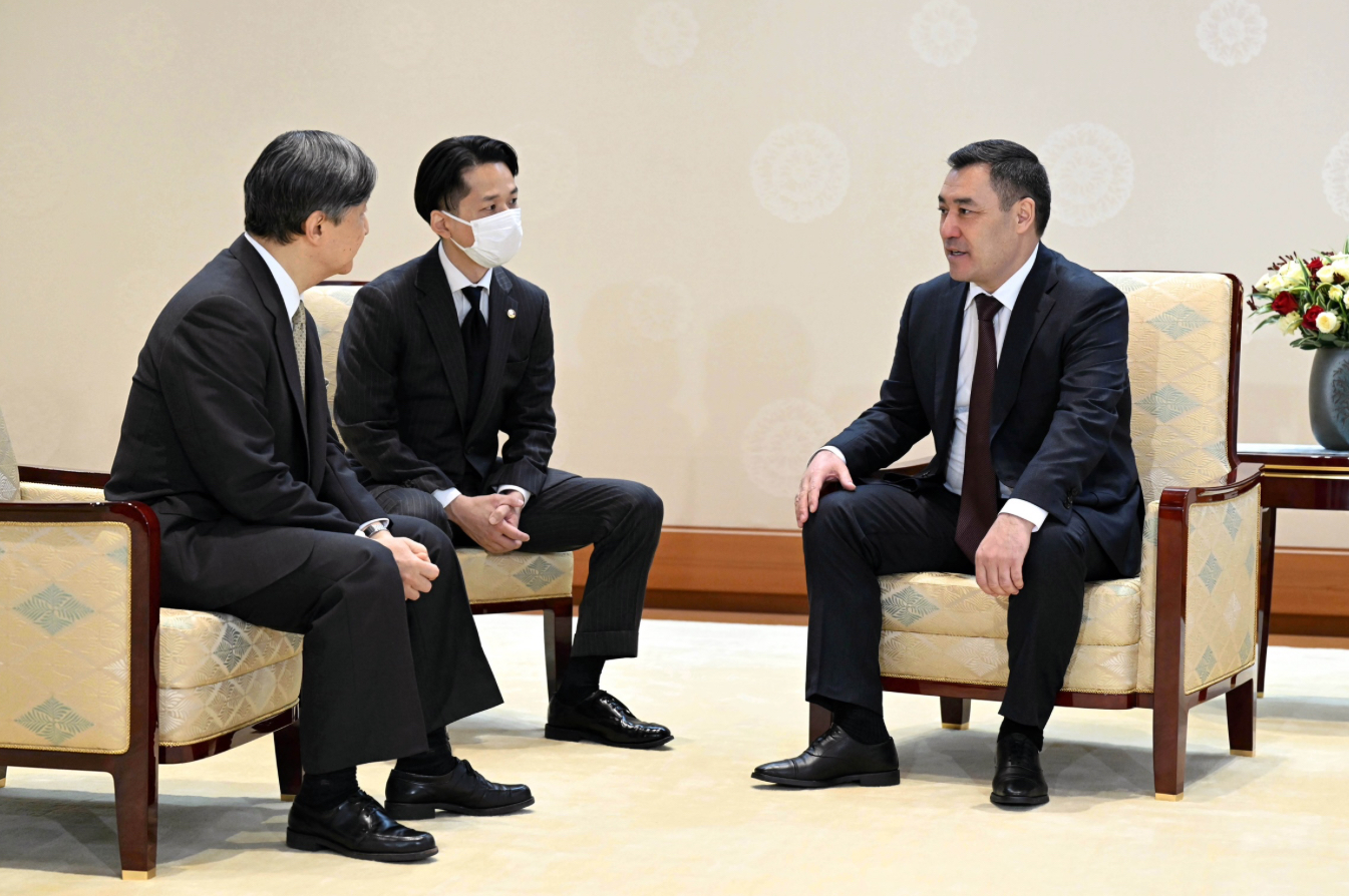 President Japarov meets Emperor Naruhito, enhances Kyrgyz-Japanese relations