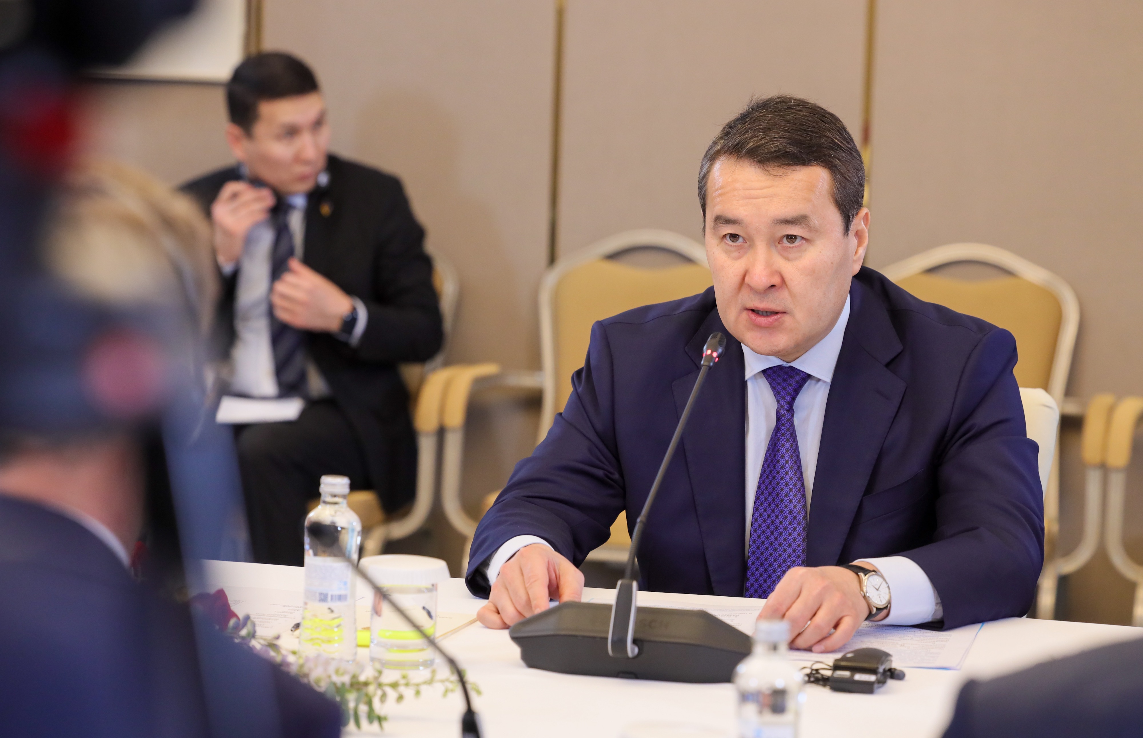 Kazakhstan's PM Smailov secures key partnerships with Pfizer, Lasselsberger, and Al Rajhi 