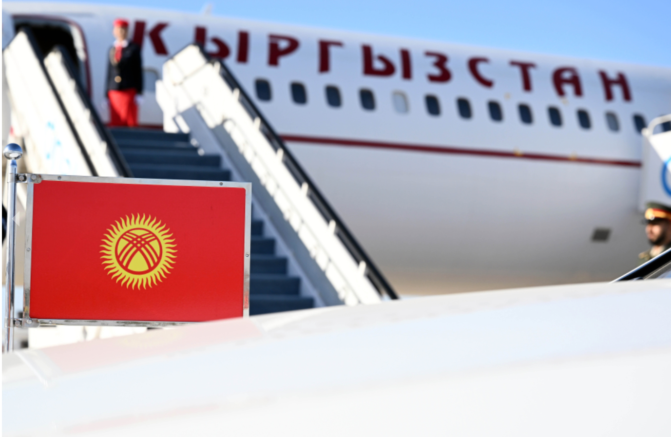 The Kyrgyz delegation accompanying President Japarov includes key figures from various government departments