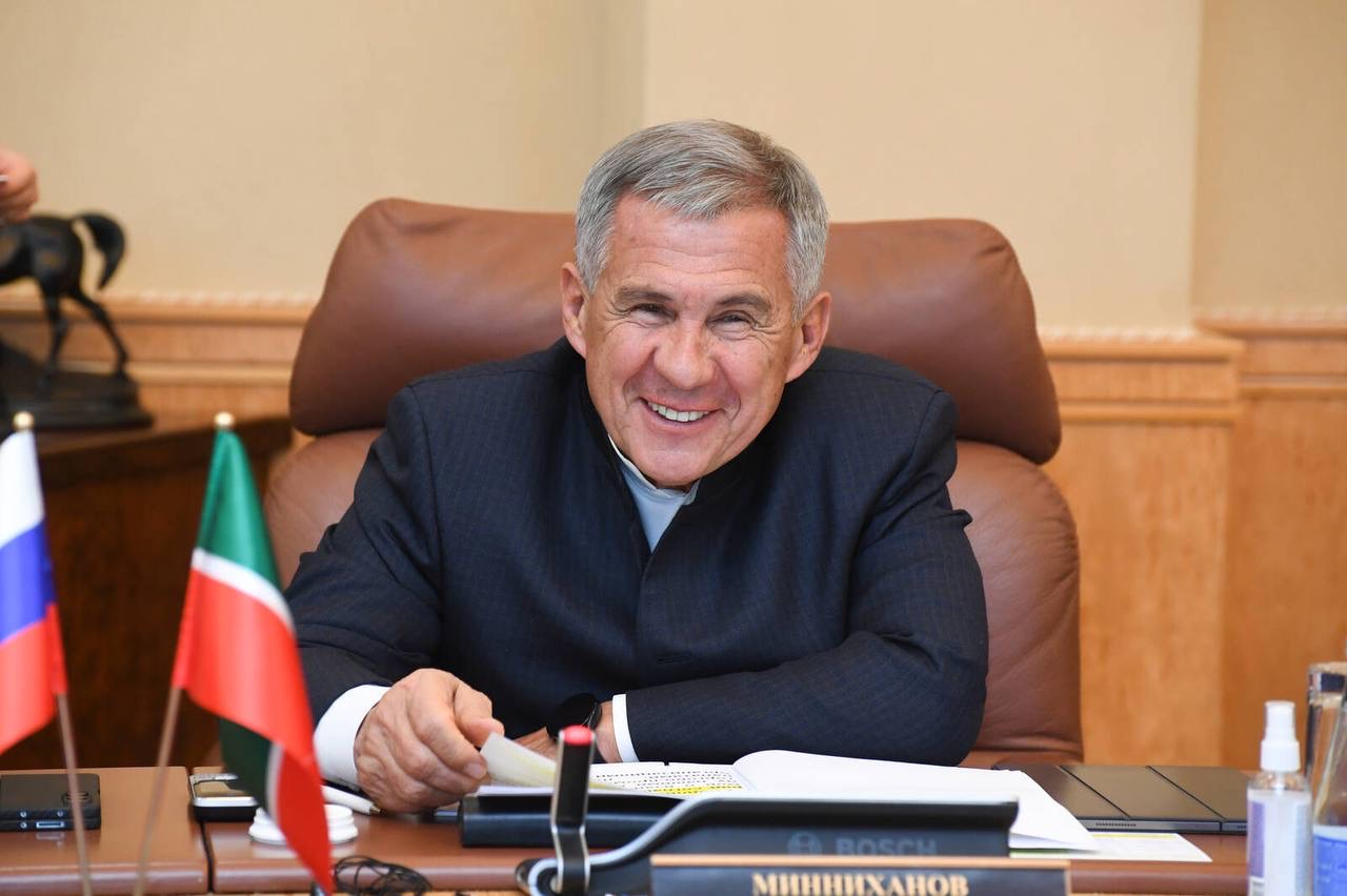 the President of the Republic of Tatarstan, Rustam Minnikhanov.