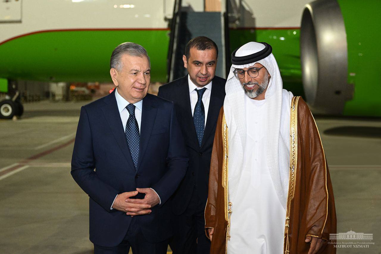 President of the Republic of Uzbekistan Shavkat Mirziyoyev arrived in Dubai on November 30 at the invitation of the President of the United Arab Emirates.