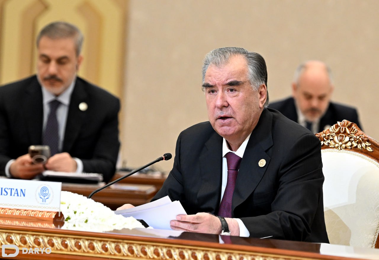 Tajik President Emomali Rahmon Unveils Key Economic Initiatives At Eco