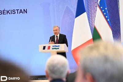 Shavkat Mirziyoyev O‘zbekiston—Fransiya sherikligini kengaytirish bo‘yicha to‘rtta eng ustuvor yo‘nalishni ko‘rsatib o‘tdi