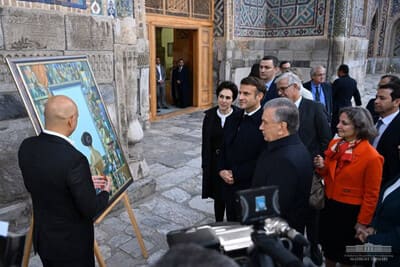 Samarqand obidalari Fransiya delegatsiyasida katta taassurot qoldirdi