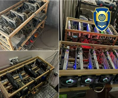 В Ташкенте обнаружили незаконную криптоферму