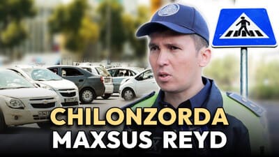 Toshken shahar IIBB Chilonzorda maxsus reyd o‘tkazdi
