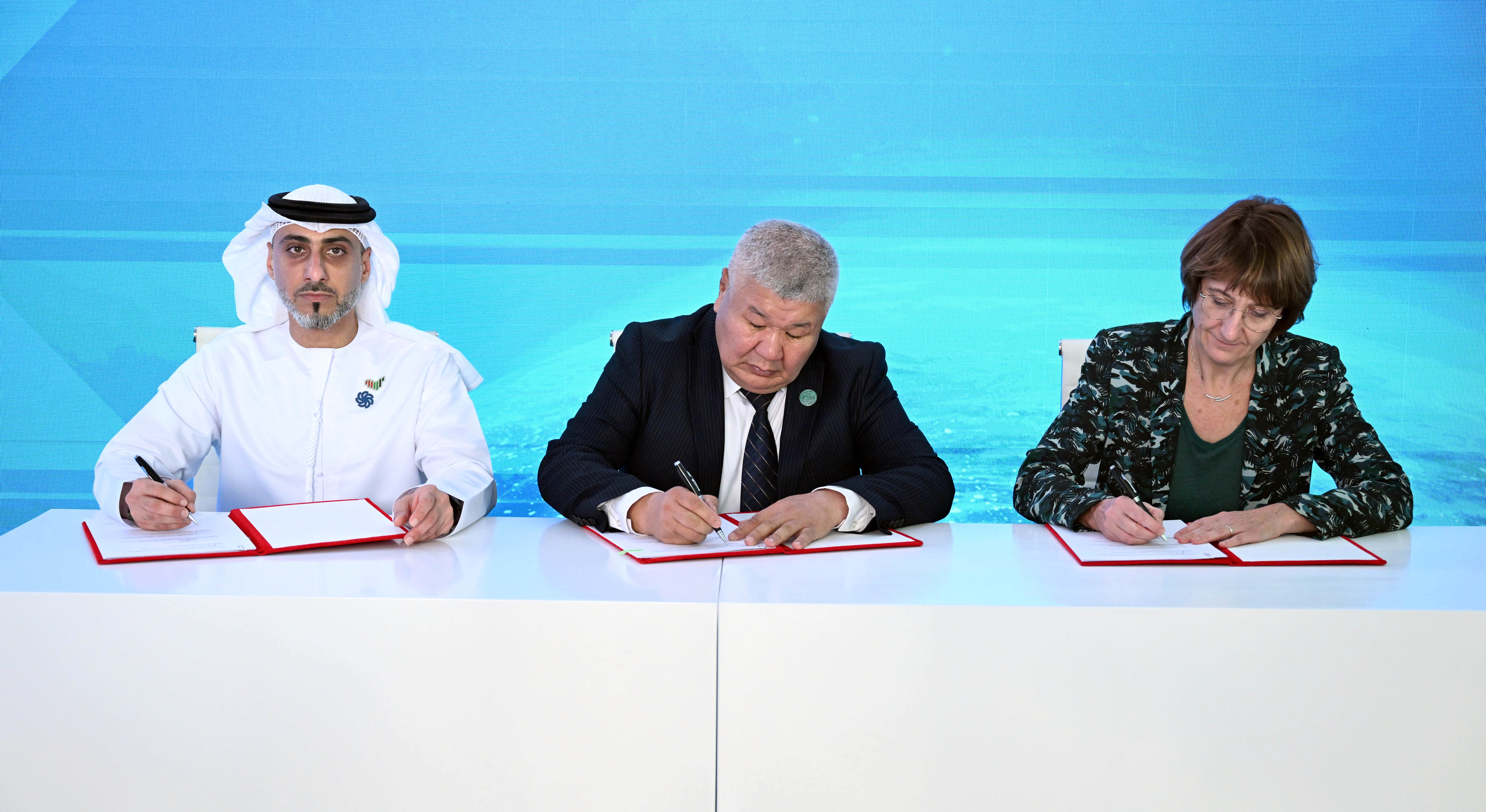 President Japarov leads clean energy agreement signing