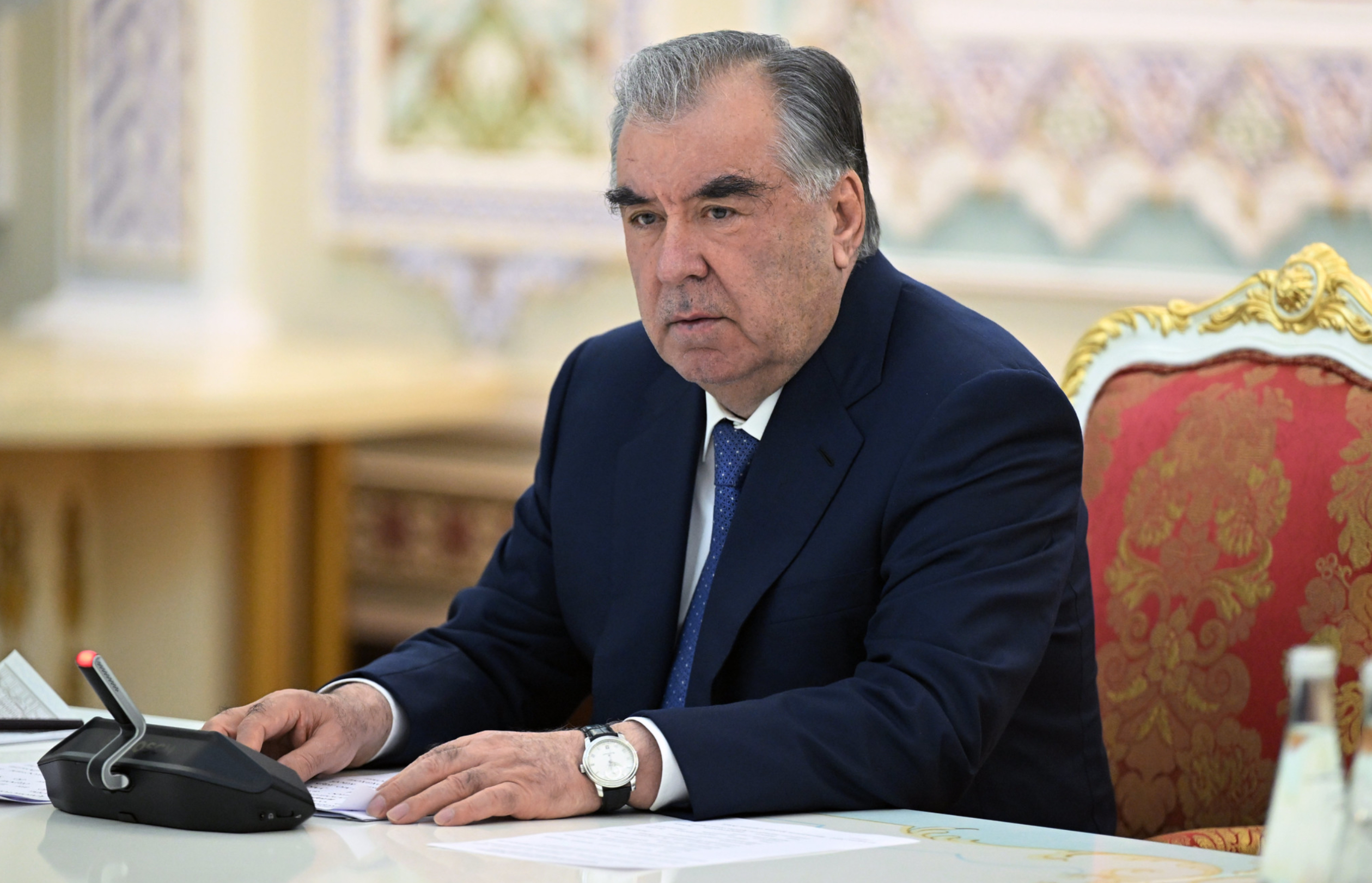 President Emomali Rahmon of Tajikistan