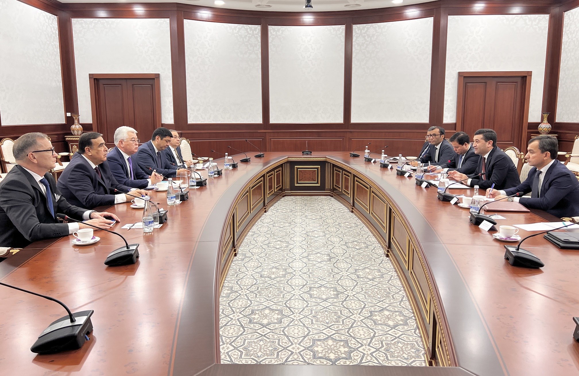 Minister of Foreign Affairs of Uzbekistan, Bakhtiyor Saidov, hosted a diplomatic meeting