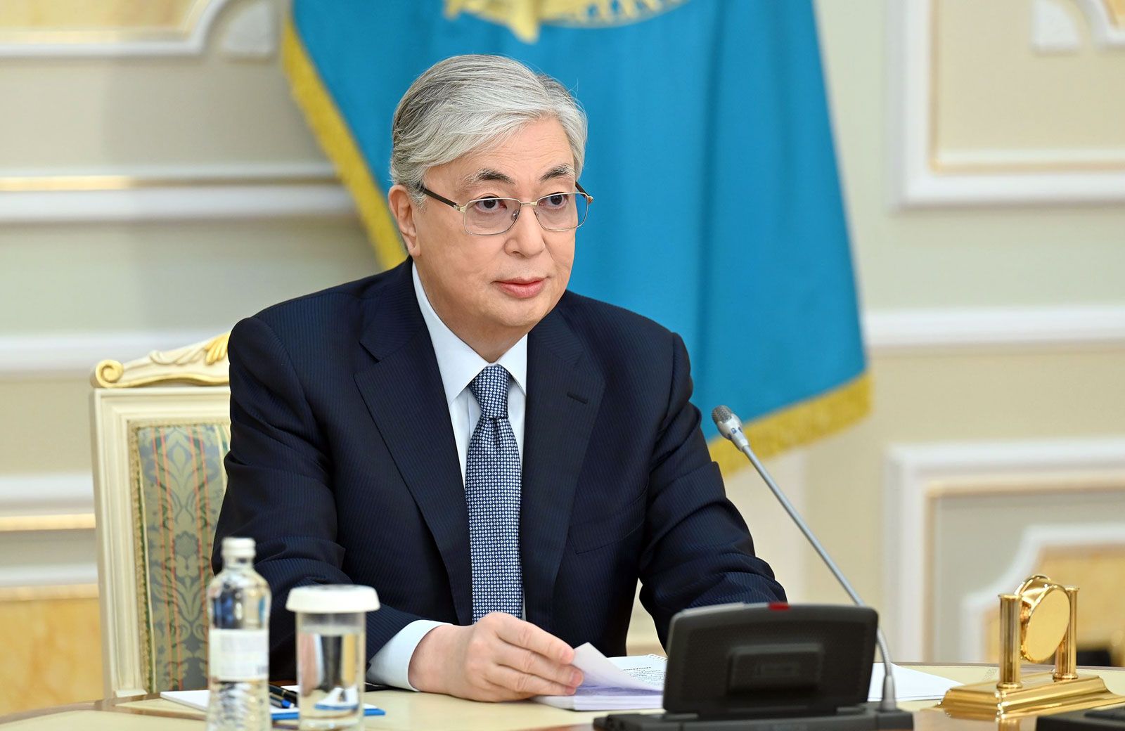 President Kassym-Jomart Tokayev