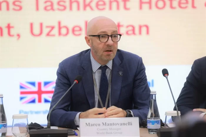 Marco Mantovanelli, World Bank Country Manager for Uzbekistan