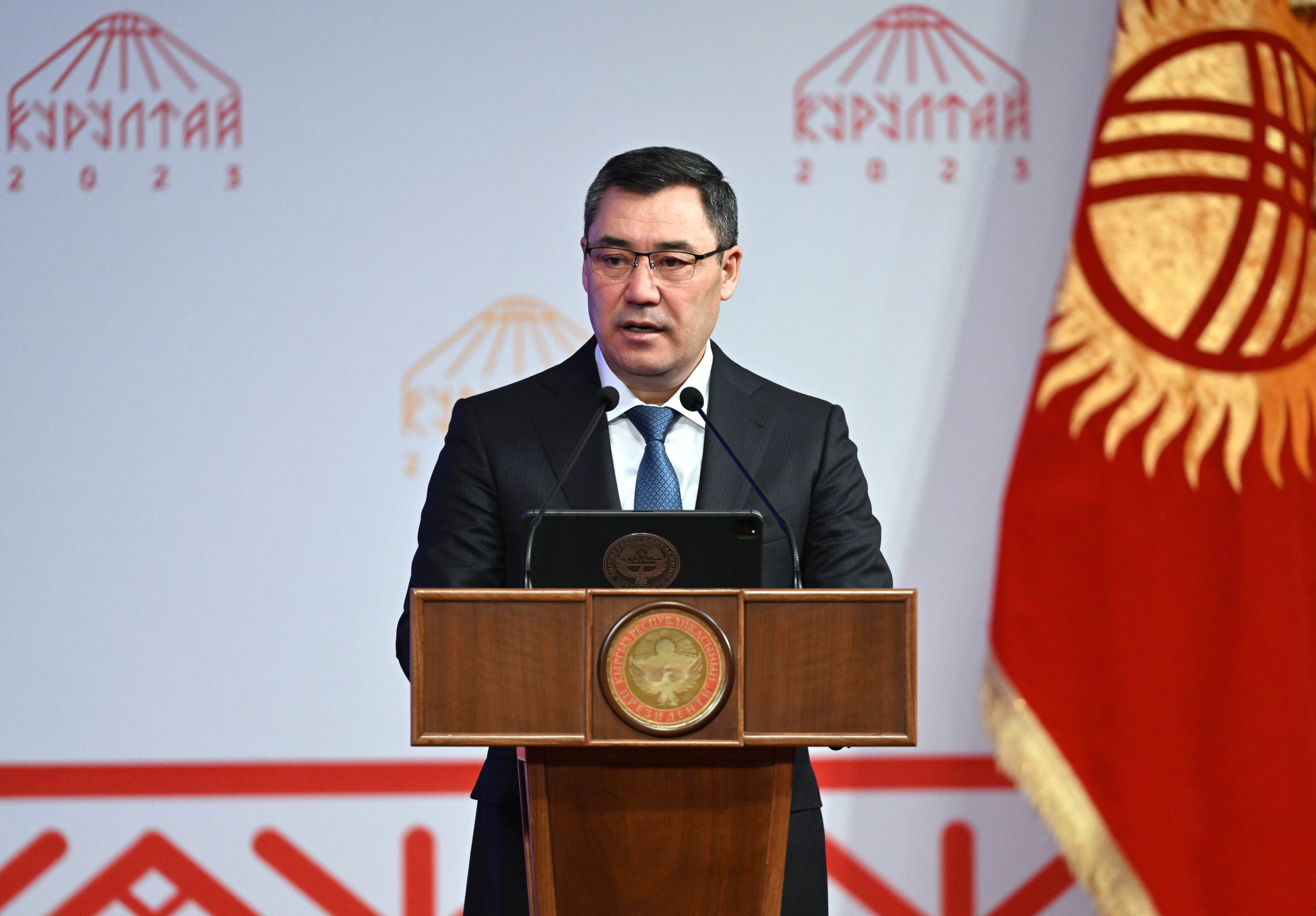  President Sadyr Japarov 