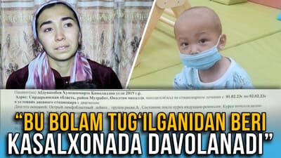 “Bu bolam tug‘ilganidan beri kasalxonada davolanadi” — sirdaryolik ayol oqqon o‘g‘lini davolatish uchun xalqdan yordam so‘radi (foto)