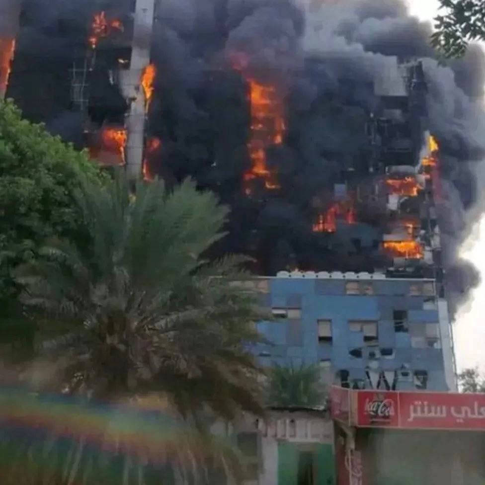 Sudan fire