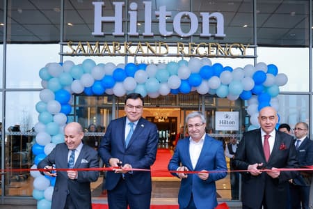 Hilton Samarkand Regency hotel celebrates grand opening in Uzbekistan ...