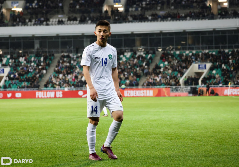 Аббосбек Файзуллаев может стать лучшим молодым футболистом Кубка Азии-2024