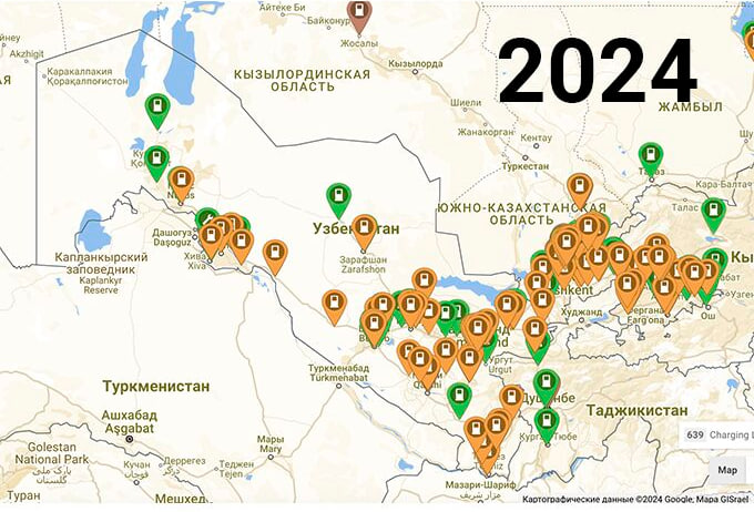 EV charging stations in Uzbekistan increase drastically, despite shifts in  market trends — Daryo News