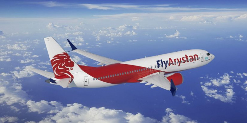 FlyArystan запускает рейсы из Алматы в Наманган