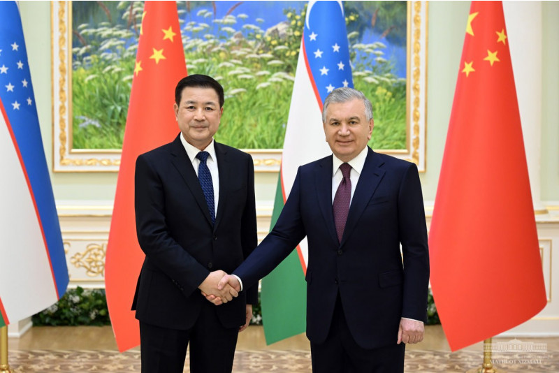Президент Республики Узбекистан принял делегацию КНР