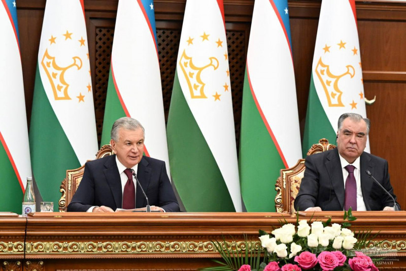 Мирзиёев назвал Таджикистан самым близким и надежным партнером Узбекистана 
