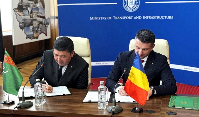 Туркменистан и Румыния продвигают проект транспортного коридора Каспий – Черное море